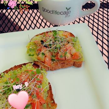 Good Life Cafe - The avocado  toast is the best - Vegan Near Me - Columbia, South Carolina
