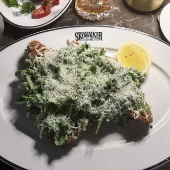 Skywalker Grill - Chicken Milanesa with Arugula Salad - Seafood Near Me - Los Angeles, California