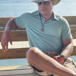 Hat bought at the PANAMA HAT COMPANY in St.Augustine, Fl.