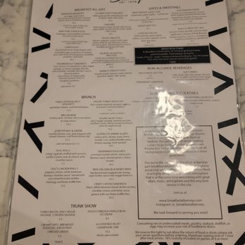 Breakfast At Barneys - Menu - Breakfast & Brunch Near Me - Atlanta, Georgia Breakfast At Barneys - Menu - Breakfast & Brunch Near Me - Atlanta, Georgia