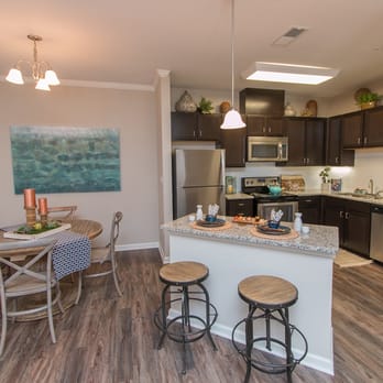 Parc at Broad River - Craftsman-style cabinets with kitchen island. - Apartments Near Me - Beaufort, South Carolina Parc at Broad River - Craftsman-style cabinets with kitchen island. - Apartments Near Me - Beaufort, South Carolina