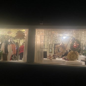her Elevated - Outside view of the studio turned shop at night fall. - Yoga Near Me - Sacramento, California