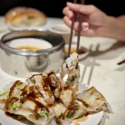 Atlantic Seafood & Dim Sum Restaurant - Pan fried rice noodle roll