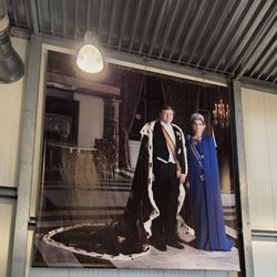 Felison Terminal - King Willem-Alexander and Queen Máxima in the terminal