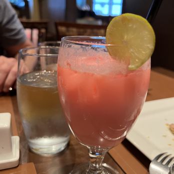 Rodizio Grill - Brazilian soda Rodizio Limeade with raspberry. - Brazilian Near Me - Henderson, Nevada