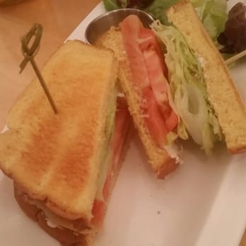 Prince Tea House - Salmon, lettuce and tomato - Desserts Near Me - Brooklyn, New York Prince Tea House - Salmon, lettuce and tomato - Desserts Near Me - Brooklyn, New York