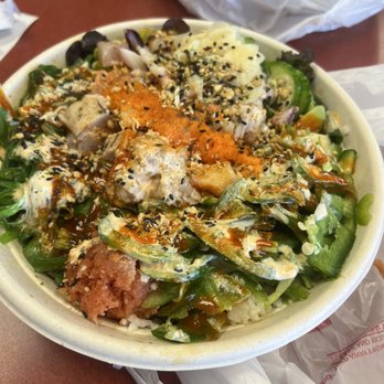 Poke2 Grill - LARGE bowl - Poke Near Me - Downey, California