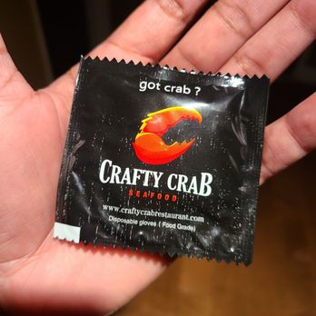 Crafty Crab - Gloves in great marketing packaging - Seafood Near Me - Houston, Texas Crafty Crab - Gloves in great marketing packaging - Seafood Near Me - Houston, Texas