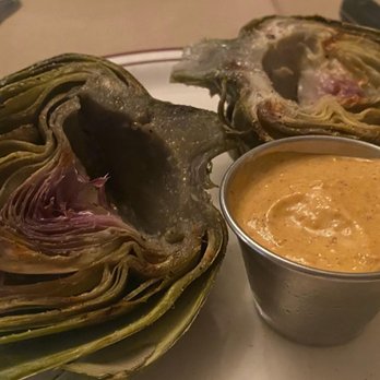 The Hitching Post 2 - Grilled artichokes. Highly recommended - Steakhouses Near Me - Buellton, California The Hitching Post 2 - Grilled artichokes. Highly recommended - Steakhouses Near Me - Buellton, California