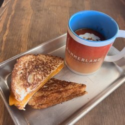 Summerland Public House - Grilled cheese and tomato basil soup special