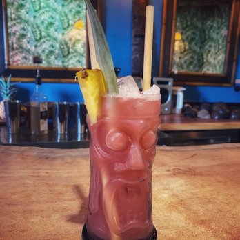 Aumakua Kava Lounge - The Zombie cocktail. - Cocktail Bars Near Me - Paia, Hawaii