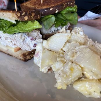 Homemade - Cranberry Chicken Salad Sandwich - Coffee & Tea Near Me - Fredericksburg, Virginia Homemade - Cranberry Chicken Salad Sandwich - Coffee & Tea Near Me - Fredericksburg, Virginia