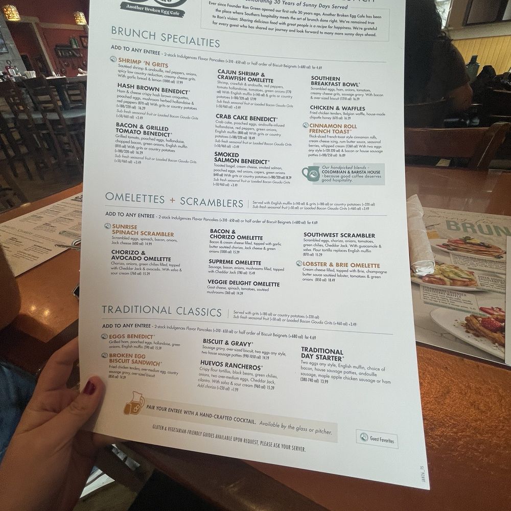 Another Broken Egg Cafe - Breakfast & Brunch Near Me - The Colony, Texas Another Broken Egg Cafe - Breakfast & Brunch Near Me - The Colony, Texas