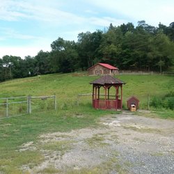 Hope Haven Farm Sanctuary - Quaint small gazebo near entrance.