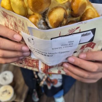 Dots Boba - Black sesame mochi eggettes - Bubble Tea Near Me - San Francisco, California