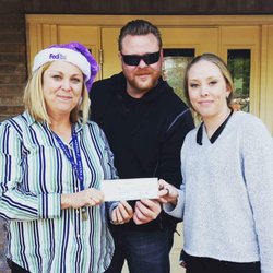 Tiks Tavern - All our hard work and help from our community we help give back!!!! Mission of Yahweh women and children shelter!!! 2016