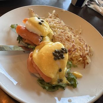 Broken Yolk Cafe - Salmon eggs Benedict - Breakfast & Brunch Near Me - Orange, California Broken Yolk Cafe - Salmon eggs Benedict - Breakfast & Brunch Near Me - Orange, California