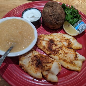 Cottage Cafe - Friday Night Fish Fry $17. Broiled cod, flounder, baked potato and applesauce. - American Near Me - Bethany Beach, Delaware Cottage Cafe - Friday Night Fish Fry $17. Broiled cod, flounder, baked potato and applesauce. - American Near Me - Bethany Beach, Delaware
