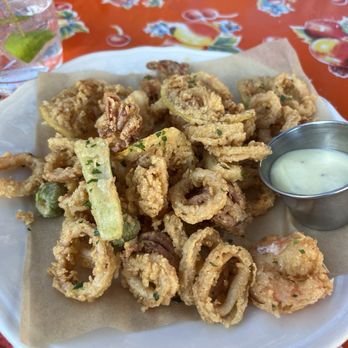 The Pink Door - Fried calamari - Italian Near Me - Seattle, Washington The Pink Door - Fried calamari - Italian Near Me - Seattle, Washington