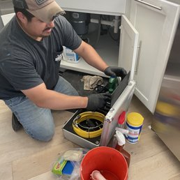 Using a camera we are able to see if there is any blockage or wear under my sink.