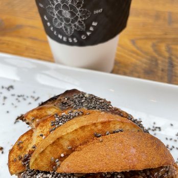 E + Rose - Coffee and apple toast with almond butter/chia - Juice Bars & Smoothies Near Me - Nashville, Tennessee E + Rose - Coffee and apple toast with almond butter/chia - Juice Bars & Smoothies Near Me - Nashville, Tennessee