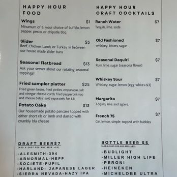 The Hangout - The Hangout's happy hour menu, Sun - Thurs, 3 PM - 6 PM. - Cocktail Bars Near Me - San Diego, California The Hangout - The Hangout's happy hour menu, Sun - Thurs, 3 PM - 6 PM. - Cocktail Bars Near Me - San Diego, California