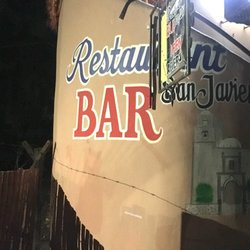 Restaurant San Javier - Exterior entry of the new restaurant. Seating is upstairs on a covered patio.