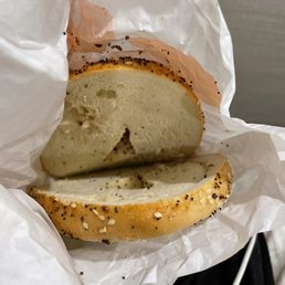 How my bacon, egg, & cheese sandwich came