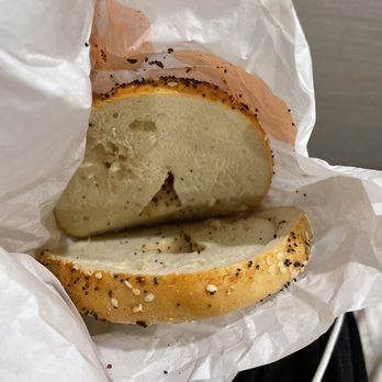 Dunkin' - How my bacon, egg, & cheese sandwich came - Coffee & Tea Near Me - Palm Coast, Florida