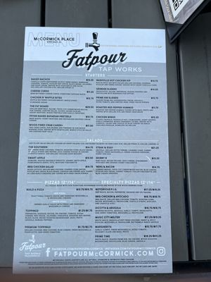 Menu photo 4 Fatpour Tap Works McCormick Chicago, IL