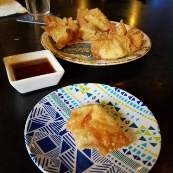 Woody's Thai Kitchen - Wontons and dipping sauce - Thai Near Me - Seward, Alaska Woody's Thai Kitchen - Wontons and dipping sauce - Thai Near Me - Seward, Alaska