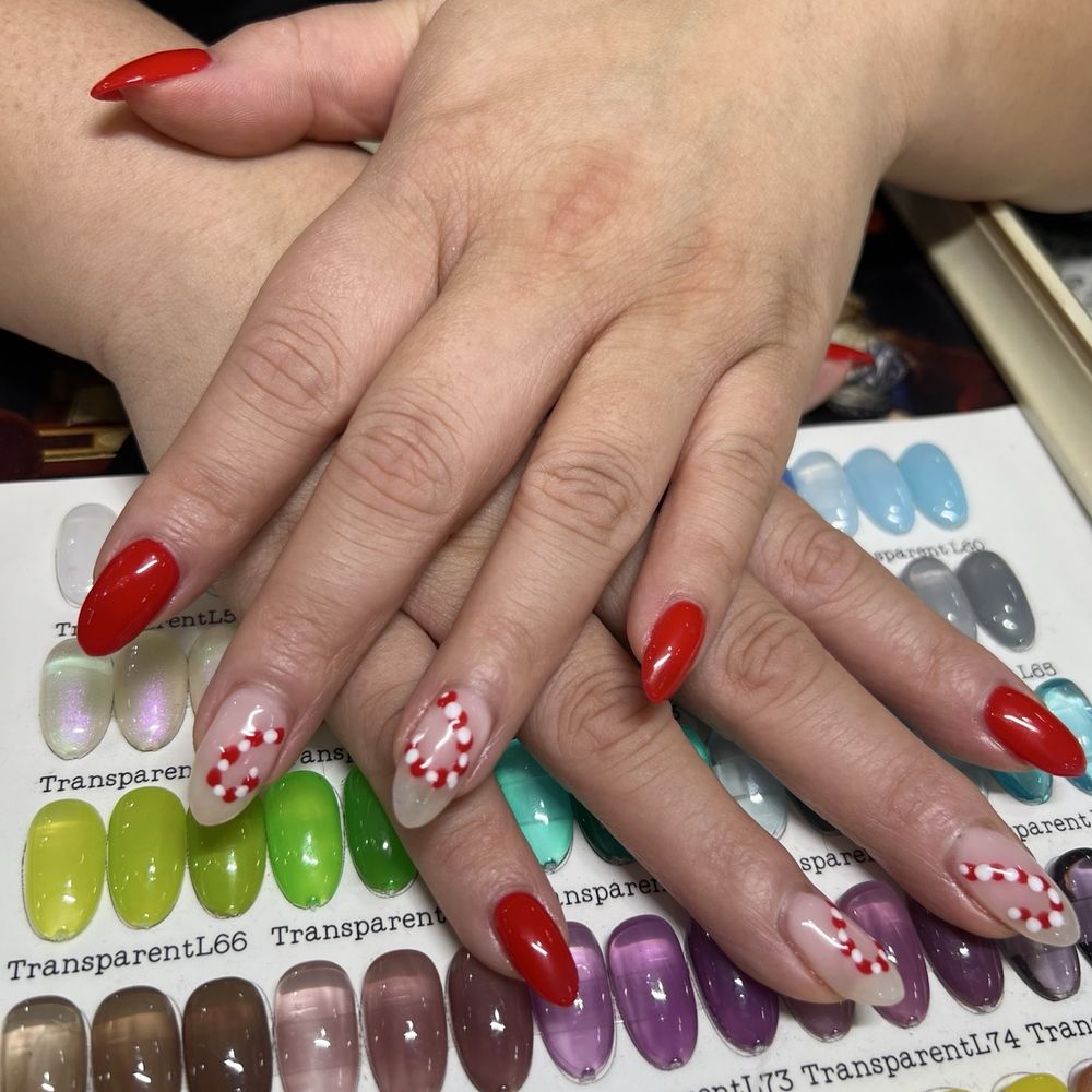 Christmas Gel Overlay Christmas Gel Overlay