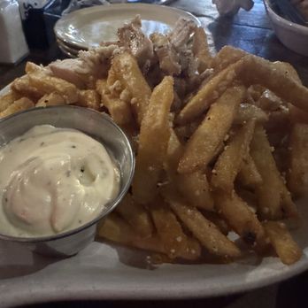 Iron Door Saloon - Truffle Fries w/ Grilled Chicken - Bars Near Me - Groveland, California