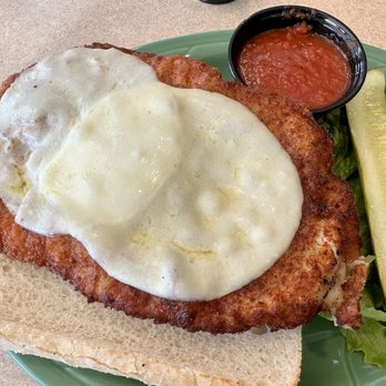 Mel's Diner - Chicken Parmesan Sandwich - Diners Near Me - Naples, Florida