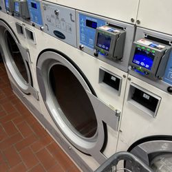 102 West Laundromat - more of the new card readers on the dryers