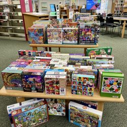 Vanderbilt Beach Branch Library - Library located next to my hotel. Love that you can borrow puzzles!!! What a great idea.