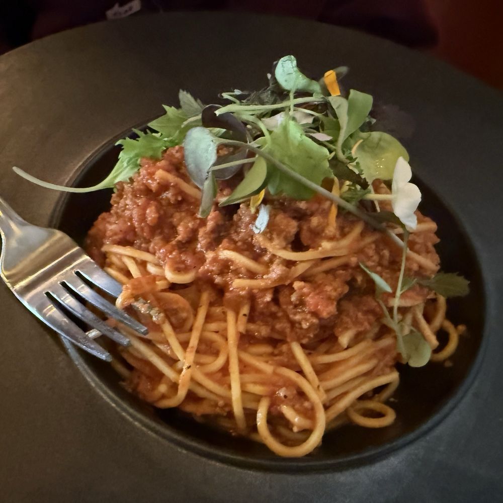 Tiamo - Spaghetti bolognese was good. No offer for Parmesan cheese. - Pizza Near Me - Montreal, Quebec Tiamo - Spaghetti bolognese was good. No offer for Parmesan cheese. - Pizza Near Me - Montreal, Quebec