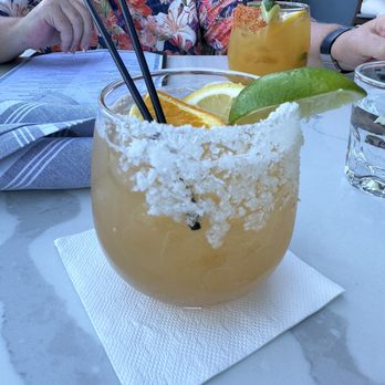 Crudo - Triple Peach Margarita! - Latin American Near Me - Palm Springs, California Crudo - Triple Peach Margarita! - Latin American Near Me - Palm Springs, California
