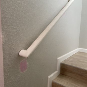 All Around Handyman Services - After: stair railing adjusted and realigned - Handyman Near Me All Around Handyman Services - After: stair railing adjusted and realigned - Handyman Near Me