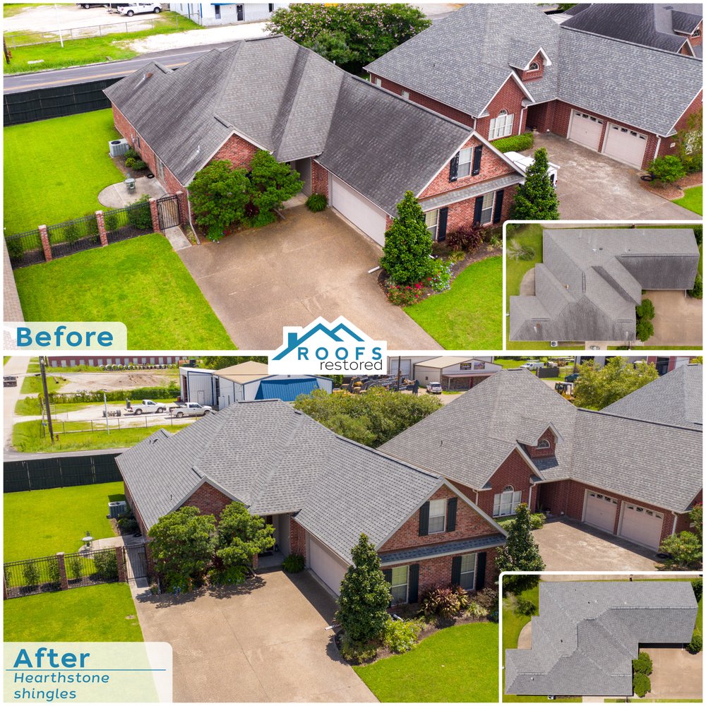 Slide of Roofs Restored