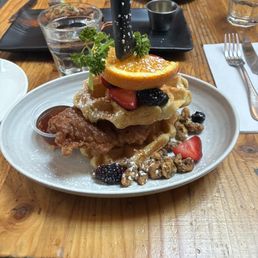 Chicken Waffle Chicken Waffle