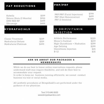 Skinpedia - Menu of treatments - Hair Loss Centers Near Me - San Francisco, California Skinpedia - Menu of treatments - Hair Loss Centers Near Me - San Francisco, California