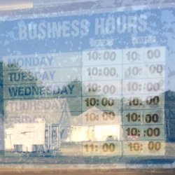 Snack Shack  - Business hours