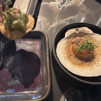 Juniper and Ivy - Tostado and scallop - New American Near Me - San Diego, California