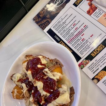 The Brass Tap - Crossroads - BBQ Pork Mac and Cheese Bites - Beer Bar Near Me - Cross Roads, Texas The Brass Tap - Crossroads - BBQ Pork Mac and Cheese Bites - Beer Bar Near Me - Cross Roads, Texas
