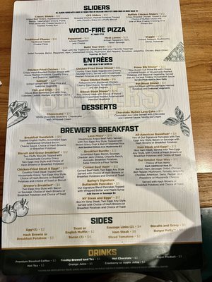 Menu photo 3 Barley's Brewing Henderson, NV Menu photo 3 Barley's Brewing Henderson, NV