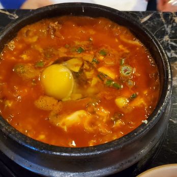 Master Kim's Tofu House - Kalbi tofu soup extra spicy - Korean Near Me - Las Vegas, Nevada Master Kim's Tofu House - Kalbi tofu soup extra spicy - Korean Near Me - Las Vegas, Nevada