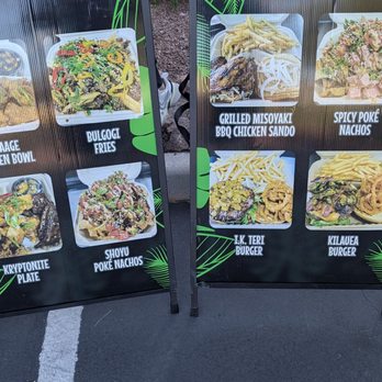 Island Kryptonite - Very simple menu, not a ton to choose from but that's okay cuz they're all amazing - Food Trucks Near Me