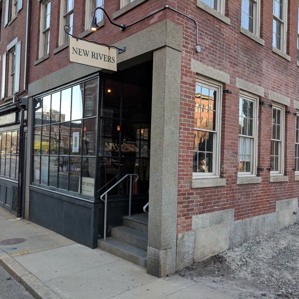 New Rivers - Storefront entrance - New American Near Me - Providence, Rhode Island New Rivers - Storefront entrance - New American Near Me - Providence, Rhode Island