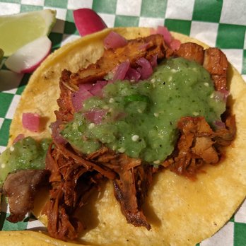Chave Tacos - Cochinita Pibil ($3) - 4.5 stars. Great flavor, tender meat! Sun lunch 2021-09-12 - Tacos Near Me - San Francisco, California Chave Tacos - Cochinita Pibil ($3) - 4.5 stars. Great flavor, tender meat! Sun lunch 2021-09-12 - Tacos Near Me - San Francisco, California